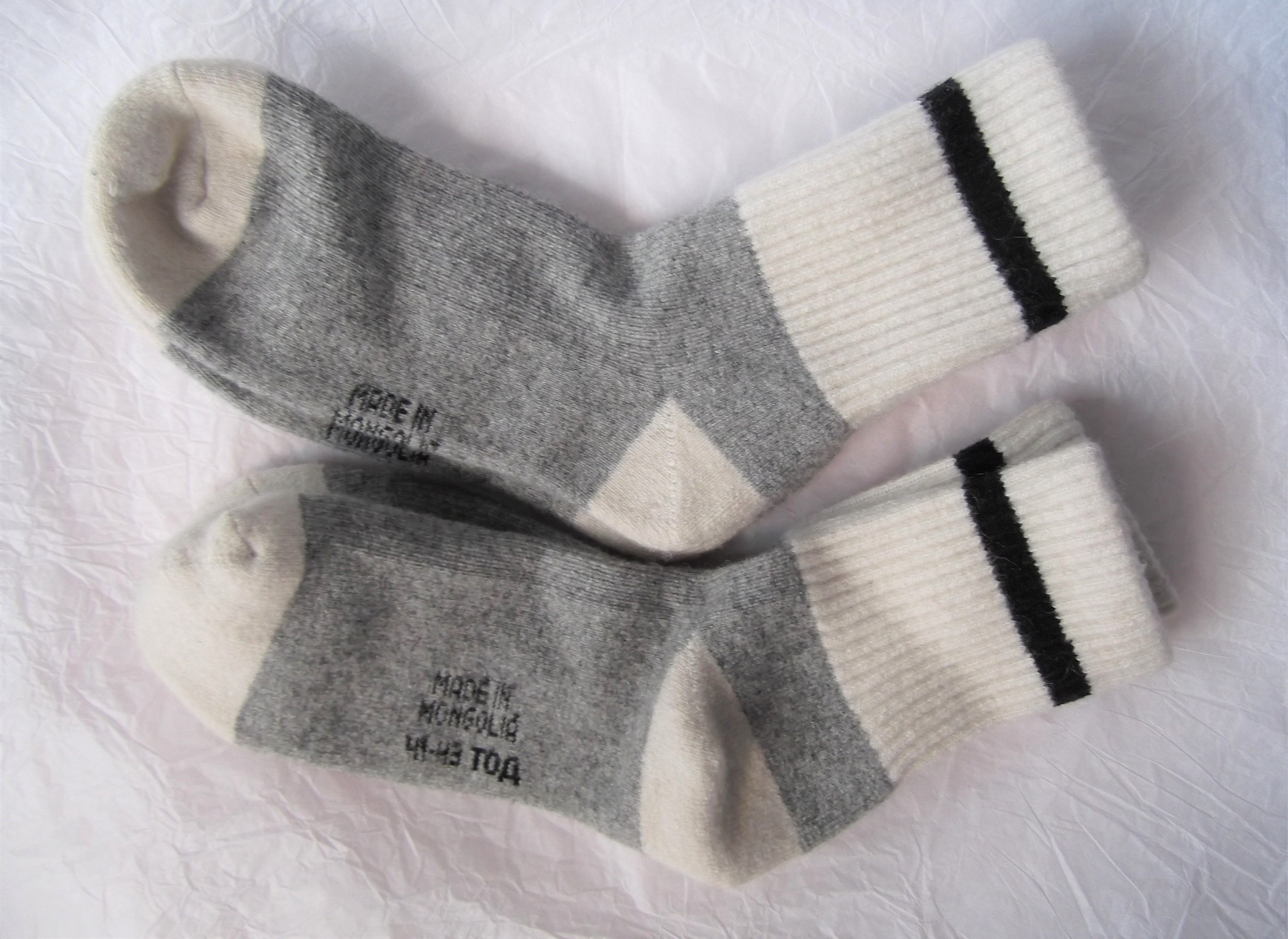 Sheep's Wool Socks 100% Natural Warm Handmade Casual All Sizes New